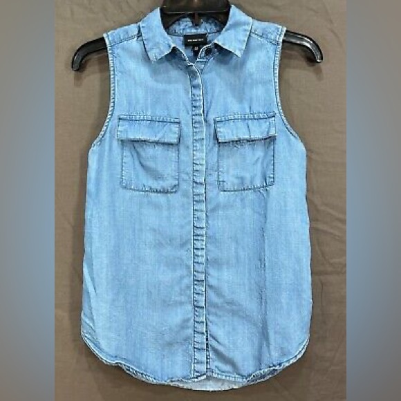 Who What Wear Chambray Tank Size XS - Picture 1 of 8